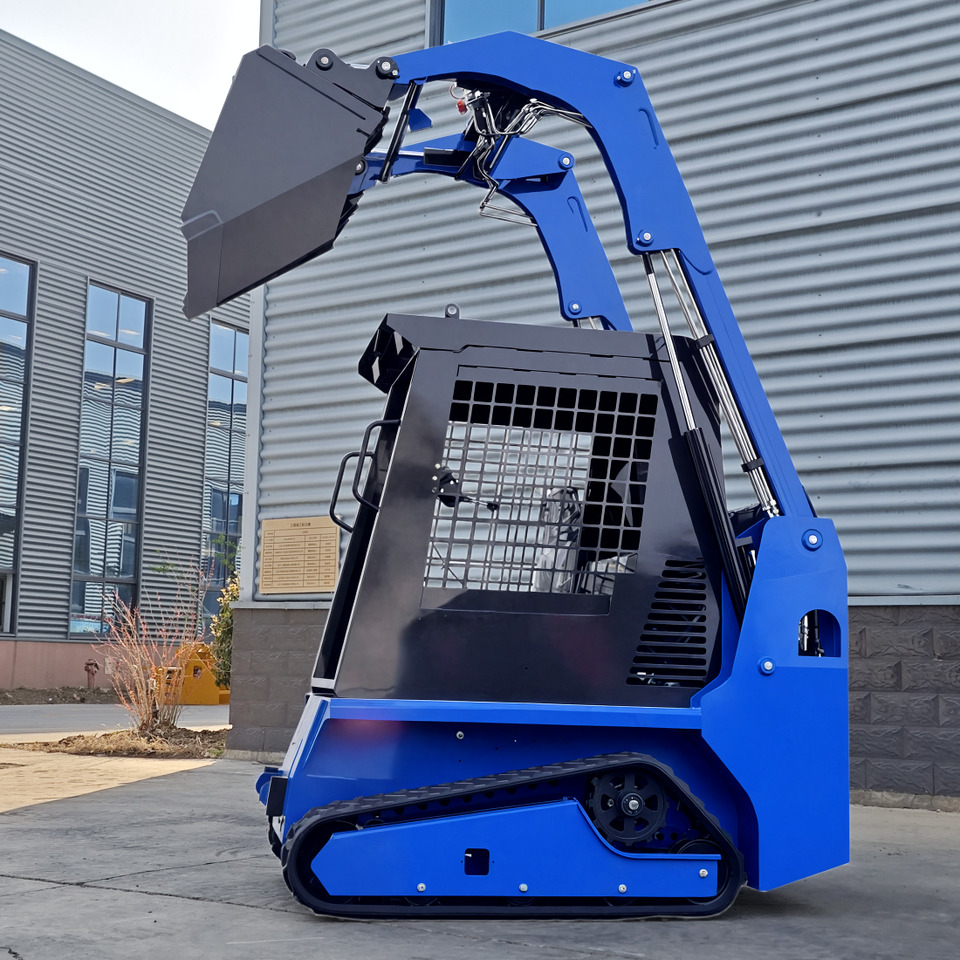 LEZUM LA670 Mini Small Skid Steer Loader Compact Track Diesel Mini Skid Steer Loader For Sale With Small Mini Skid Steer Attachments 4 In 1 Bucket - Mini pá carregadora: foto 4 LEZUM LA670 Mini Small Skid Steer Loader Compact Track Diesel Mini Skid Steer Loader For Sale With Small Mini Skid Steer Attachments 4 In 1 Bucket - Mini pá carregadora: foto 4