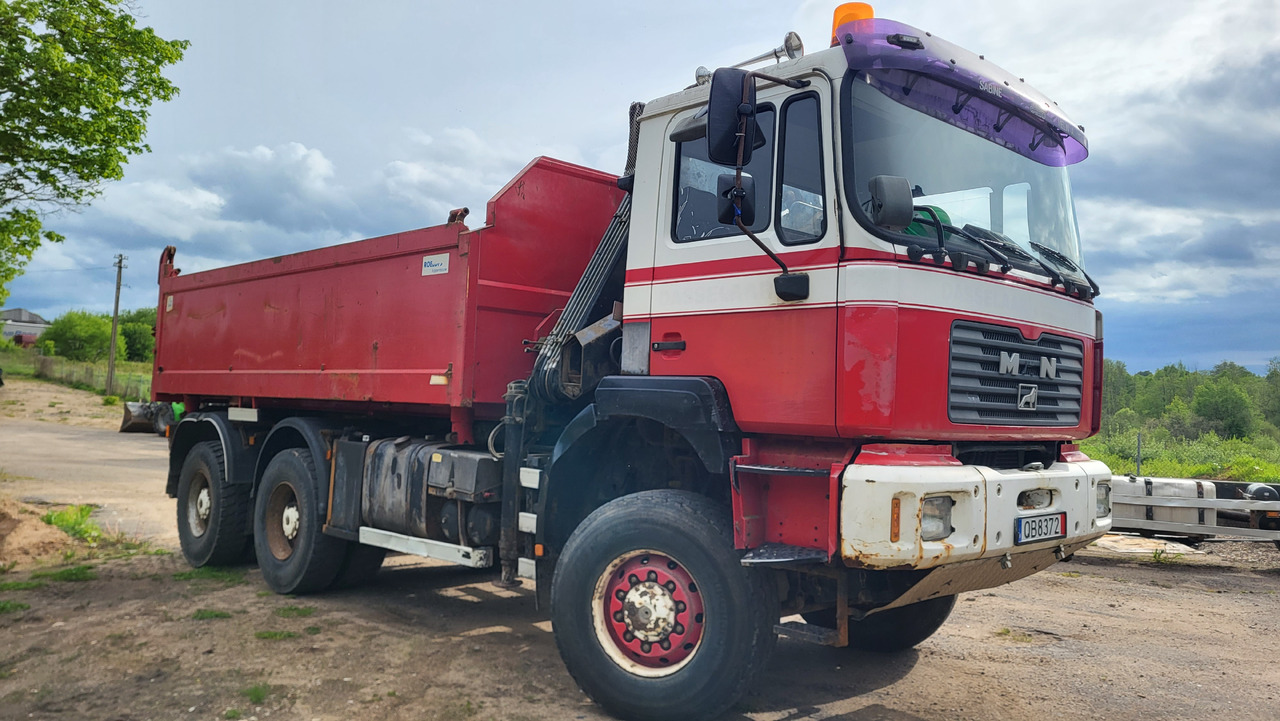 MAN 33.414 6X6 HIAB 102 33.414 - Camião basculante: foto 3 MAN 33.414 6X6 HIAB 102 33.414 - Camião basculante: foto 3