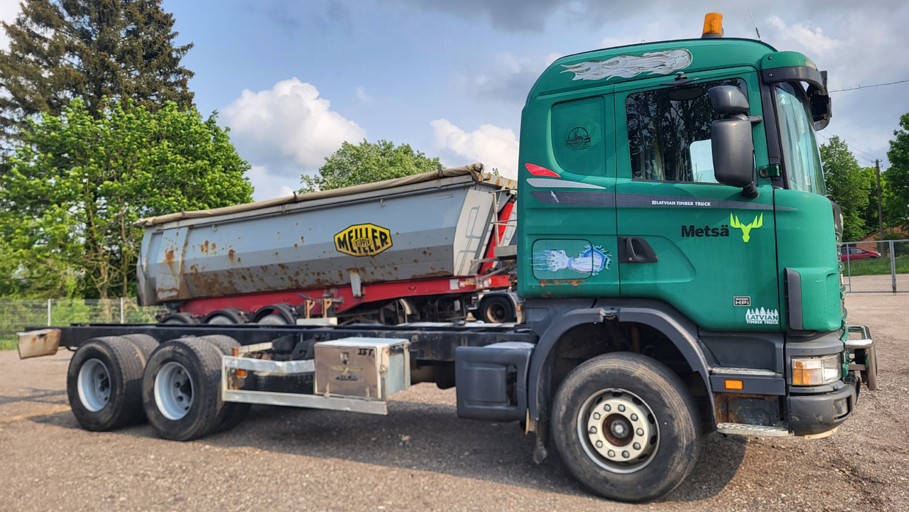 Camião chassi SCANIA R124 420 6X4: foto 6