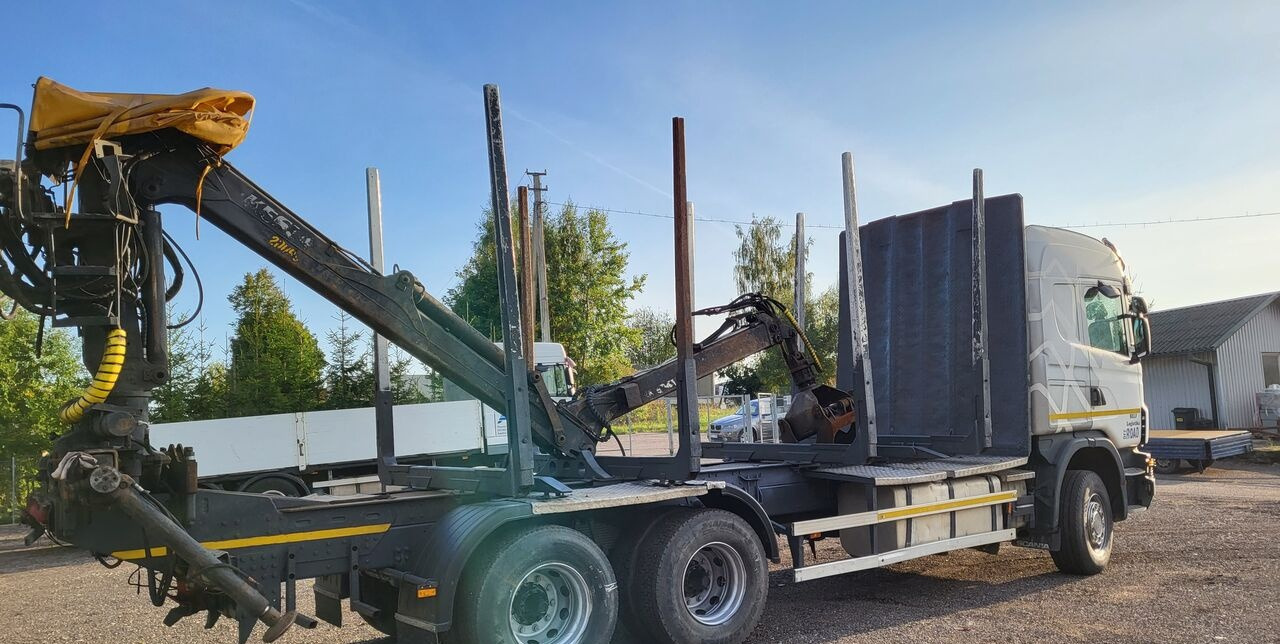 Scania G480 - Camião de transporte de madeira, Camião grua: foto 5 Scania G480 - Camião de transporte de madeira, Camião grua: foto 5