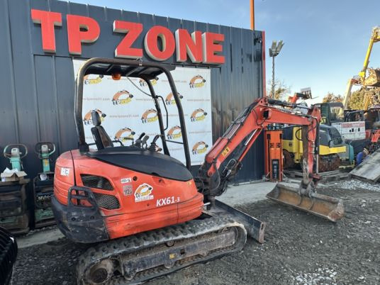 Mini escavadeira Kubota KX61-3 à 18 500 € HT: foto 10 Mini escavadeira Kubota KX61-3 à 18 500 € HT: foto 10