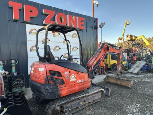 Mini escavadeira Kubota KX61-3 à 18 500 € HT: foto 16 Mini escavadeira Kubota KX61-3 à 18 500 € HT: foto 16