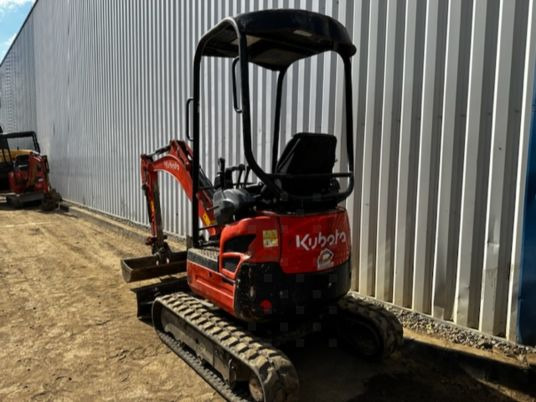 Mini escavadeira Kubota U17-3 ALPHA: foto 8