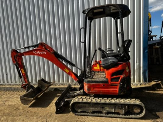 Mini escavadeira Kubota U17-3 ALPHA: foto 6