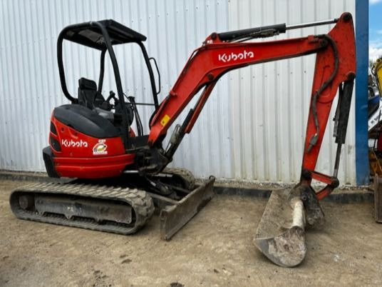 Kubota U25-3 EU Canopy - Mini escavadeira: foto 5 Kubota U25-3 EU Canopy - Mini escavadeira: foto 5