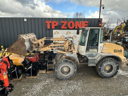 Liebherr New L514 Stéréo Clim à 29 500 € HT - Pá carregadora de rodas: foto 2 Liebherr New L514 Stéréo Clim à 29 500 € HT - Pá carregadora de rodas: foto 2