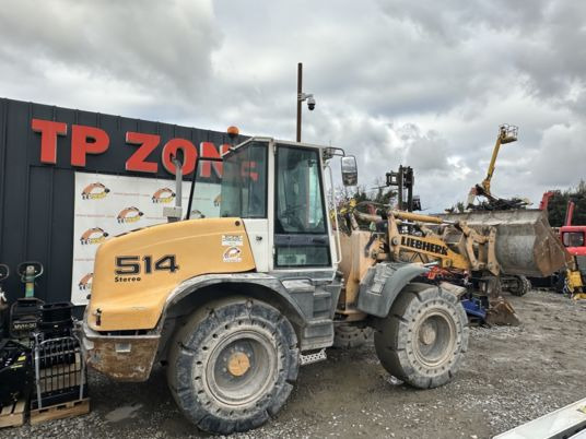 Liebherr New L514 Stéréo Clim à 29 500 € HT - Pá carregadora de rodas: foto 1 Liebherr New L514 Stéréo Clim à 29 500 € HT - Pá carregadora de rodas: foto 1