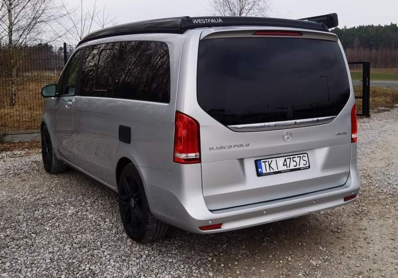 Minibus, Furgão de passageiros Mercedes-Benz V klasa Marco Polo 4matic: foto 16