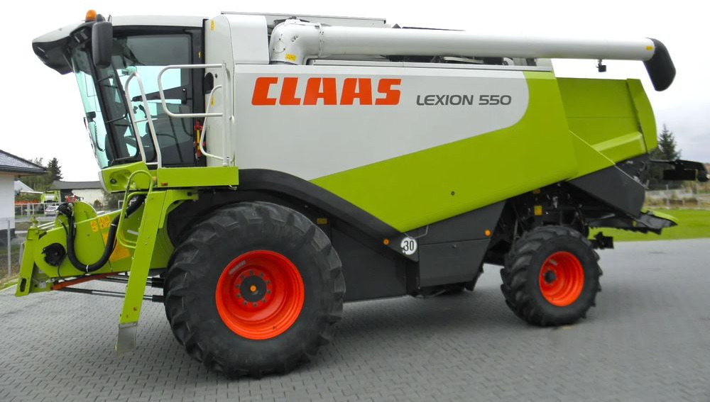 Claas Lexion 550 2005 Rok, heder V750, Najbogatsza Wersja, Nie Malowany, Stan Idealny - Ceifeira debulhadora: foto 4 Claas Lexion 550 2005 Rok, heder V750, Najbogatsza Wersja, Nie Malowany, Stan Idealny - Ceifeira debulhadora: foto 4