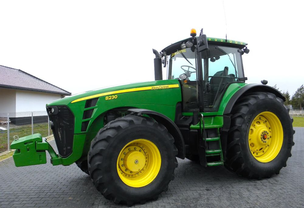 Trator John Deere 8230 2009 Rok POWERSHIFT, Nie Malowany, Stan Bardzo Dobry: foto 7