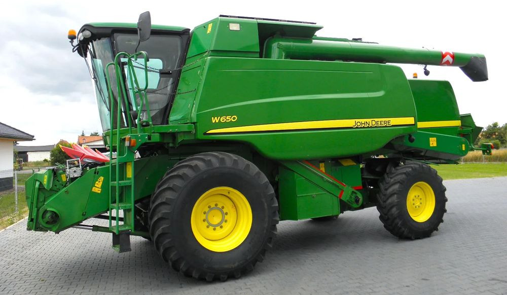 John Deere W650 2008 Rok, heder 6,7m, Nie Malowany, Stan Bardzo Dobry - Ceifeira debulhadora: foto 1 John Deere W650 2008 Rok, heder 6,7m, Nie Malowany, Stan Bardzo Dobry - Ceifeira debulhadora: foto 1