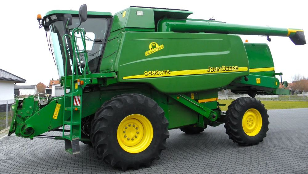 John Deere WTS 9660 HM 2004 Rok, 6,7 m heder, Nie Malowany, Stan Bardzo Dobry - Ceifeira debulhadora: foto 1 John Deere WTS 9660 HM 2004 Rok, 6,7 m heder, Nie Malowany, Stan Bardzo Dobry - Ceifeira debulhadora: foto 1