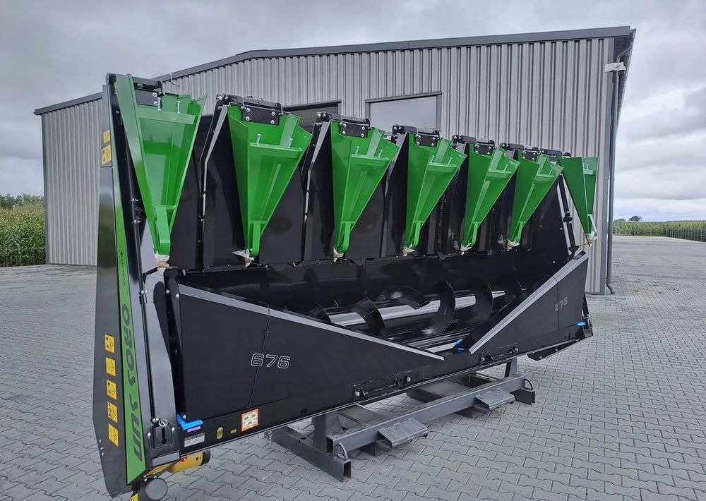 Oros Oros SUN 676 6 rzędowy, Nowe Przystawki do zbioru Słonecznika - Plataforma para colher girassol: foto 3 Oros Oros SUN 676 6 rzędowy, Nowe Przystawki do zbioru Słonecznika - Plataforma para colher girassol: foto 3