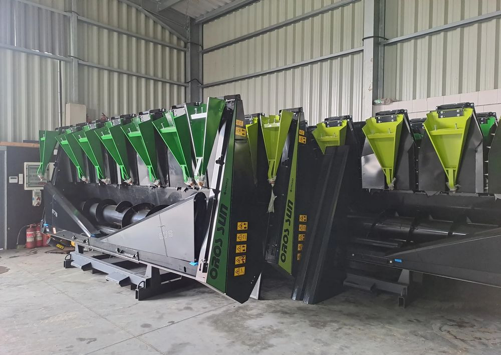 Plataforma para colher girassol novo Oros Oros SUN 676 6 rzędowy, Nowe Przystawki do zbioru Słonecznika: foto 14
