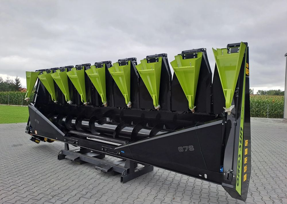 Oros Oros SUN 876 8 rzędowy, Nowe Przystawki do zbioru słonecznika - Plataforma para colher girassol: foto 4 Oros Oros SUN 876 8 rzędowy, Nowe Przystawki do zbioru słonecznika - Plataforma para colher girassol: foto 4