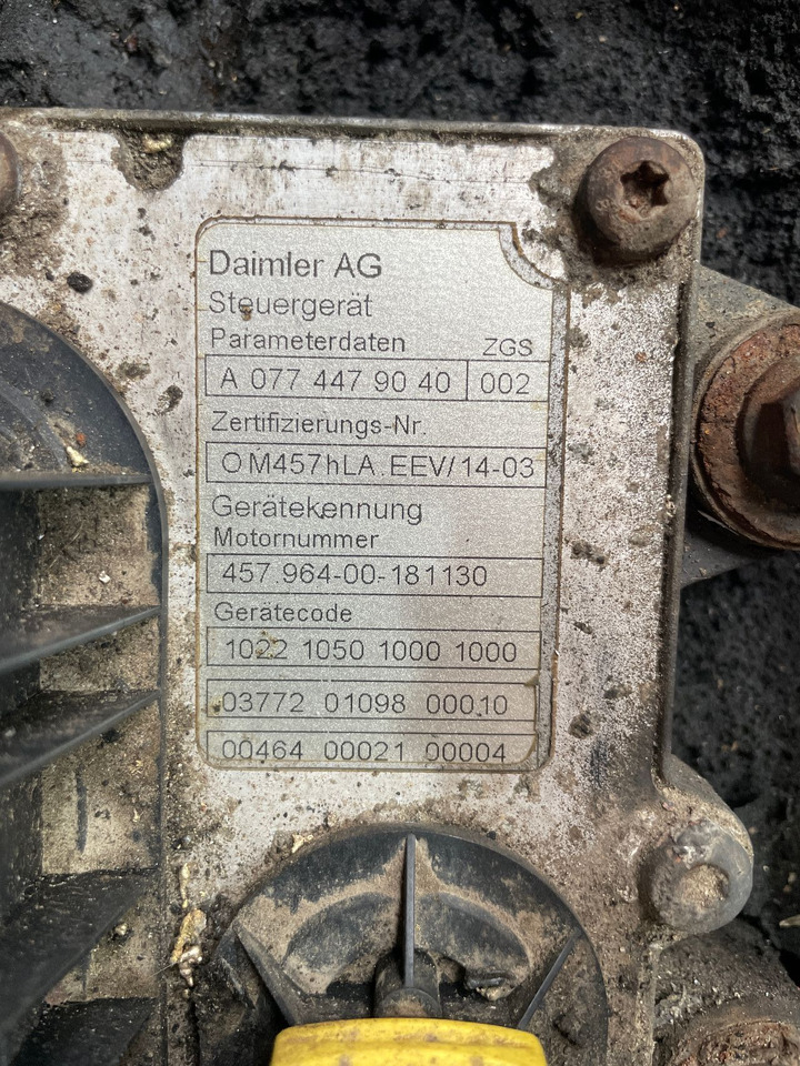 Mercedes-Benz Mercedes Motor OM 457 HLA Citaro LE EEV OM457HLA 457964 Tourismo - Motor por Ônibus: foto 5 Mercedes-Benz Mercedes Motor OM 457 HLA Citaro LE EEV OM457HLA 457964 Tourismo - Motor por Ônibus: foto 5