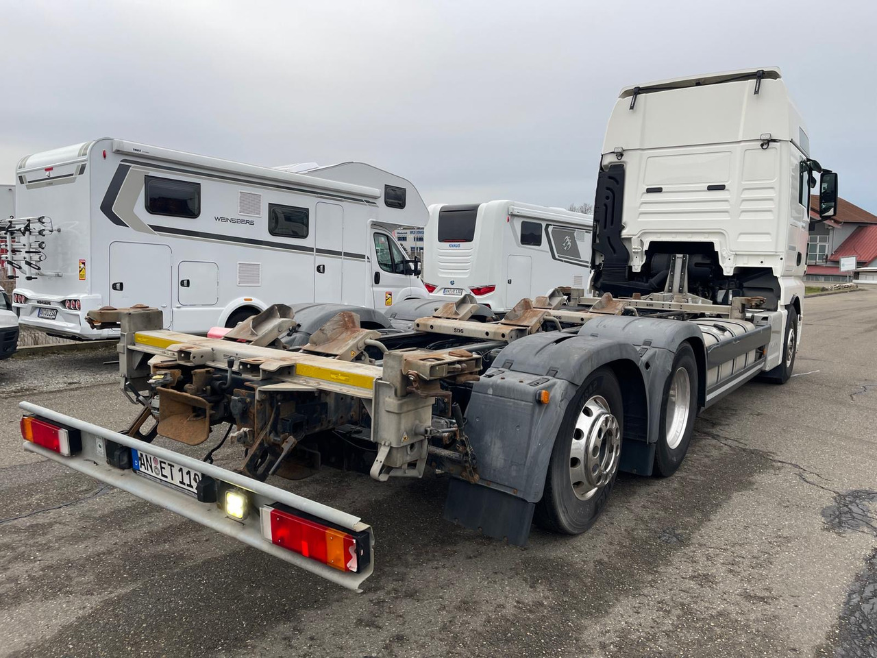 MAN TGX 26.480 6x2 LL EURO6 * Schiebedach * GERMAN TRUCK - Tractor: foto 5 MAN TGX 26.480 6x2 LL EURO6 * Schiebedach * GERMAN TRUCK - Tractor: foto 5