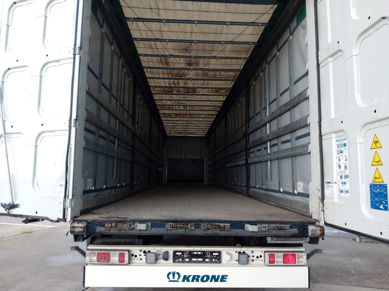 Krone Sliding Tarpaulin Semi-trailer Standard, TOP ! - Semi-reboque de lona: foto 5 Krone Sliding Tarpaulin Semi-trailer Standard, TOP ! - Semi-reboque de lona: foto 5