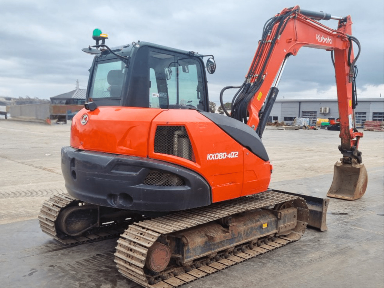 Kubota KX080-4A2 Excavator, TOP !!! - Mini escavadeira: foto 4 Kubota KX080-4A2 Excavator, TOP !!! - Mini escavadeira: foto 4