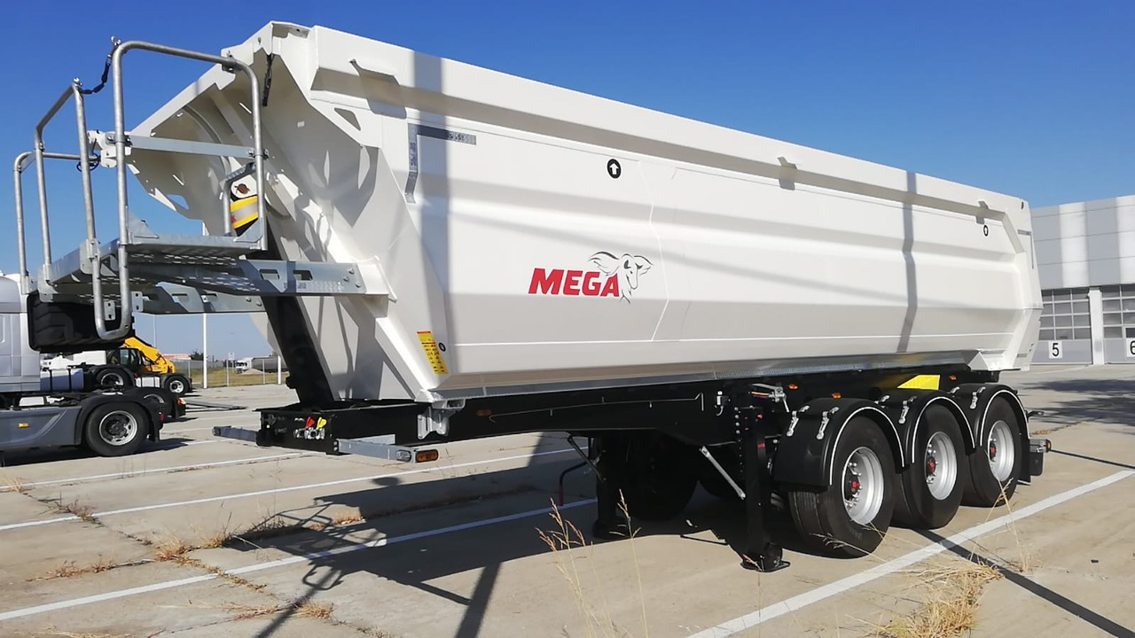 MEGA Tipper 28m3 NEW, SAF DISC, HYVA, HARDOX, TOP ! - Semi-reboque basculante: foto 1 MEGA Tipper 28m3 NEW, SAF DISC, HYVA, HARDOX, TOP ! - Semi-reboque basculante: foto 1
