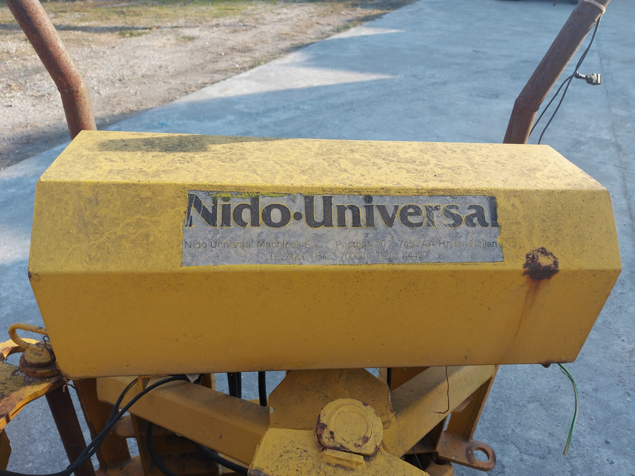 Lâmina limpa-neves Nido Plow / Snow Blade / – Nido Universal Electrohidraulik – Sn 159: foto 8