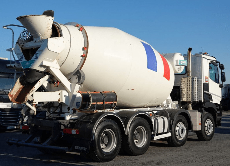 Renault C 430 8×4 Beton Mixer 9m3, TOP !!! - Camião betoneira: foto 3 Renault C 430 8×4 Beton Mixer 9m3, TOP !!! - Camião betoneira: foto 3