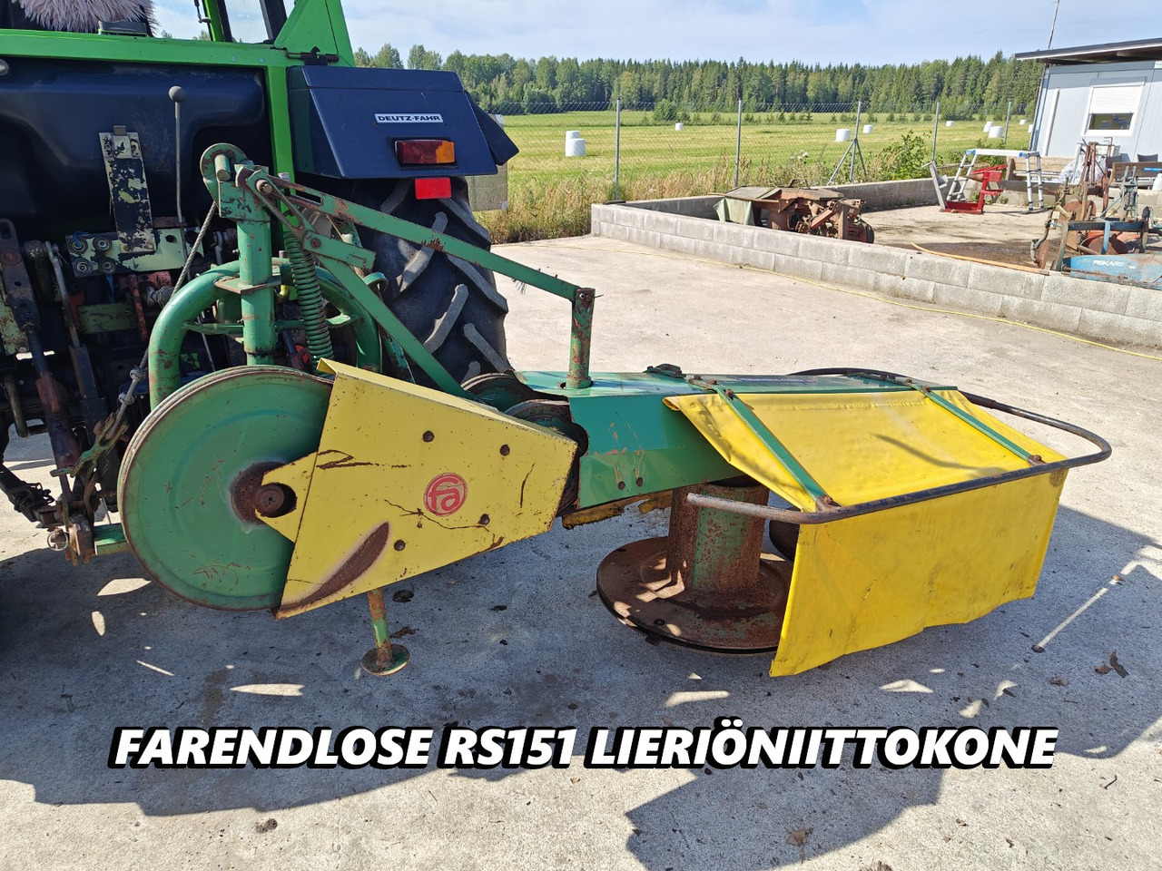 Farendlose RS151 lieriöniittokone - Gadanheira: foto 1 Farendlose RS151 lieriöniittokone - Gadanheira: foto 1
