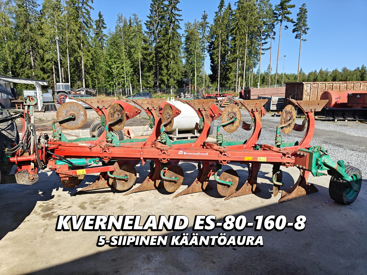 KVERNELAND ES-80-160-8 Variomat - 5-siipiset - Arado: foto 1 KVERNELAND ES-80-160-8 Variomat - 5-siipiset - Arado: foto 1