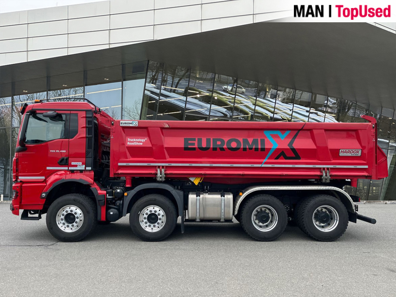 MAN TGS 35.480 8x4 BB CH Euro6 Pritarder Klima AHK ZV - Camião basculante: foto 3 MAN TGS 35.480 8x4 BB CH Euro6 Pritarder Klima AHK ZV - Camião basculante: foto 3