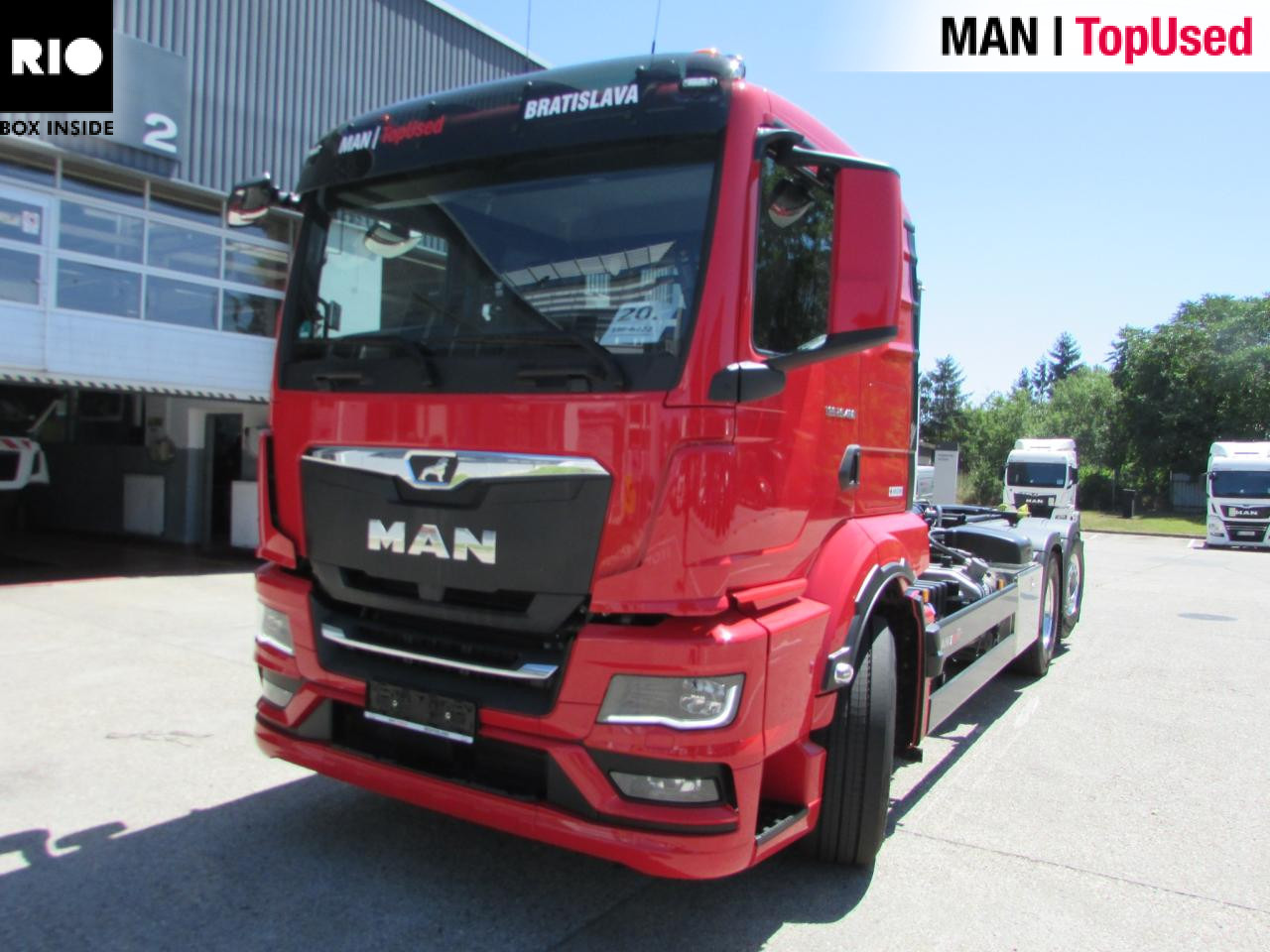 MAN TGS 26.480 6x2-4 BL CH Euro6 Retarder Klima AHK ZV - Camião polibenne: foto 1 MAN TGS 26.480 6x2-4 BL CH Euro6 Retarder Klima AHK ZV - Camião polibenne: foto 1