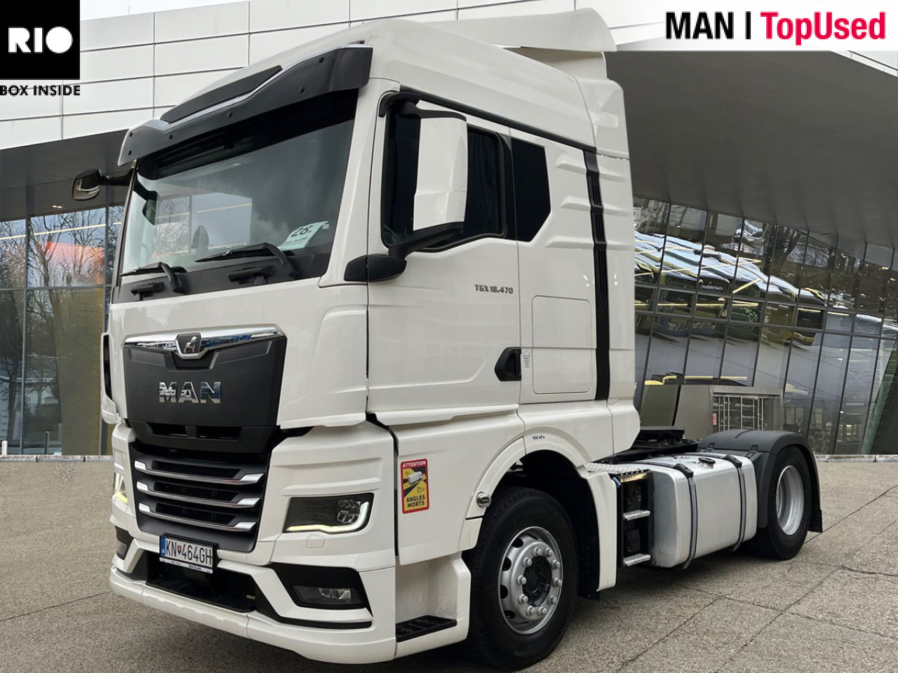 MAN TGX 18.470 4x2 BL SA Euro6 Klima Luftfeder ZV - Tractor: foto 1 MAN TGX 18.470 4x2 BL SA Euro6 Klima Luftfeder ZV - Tractor: foto 1