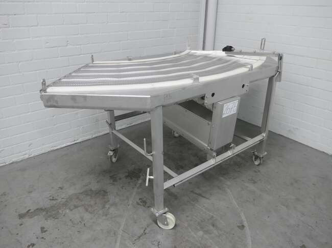 Wittkamp curve conveyor KB600LB - Transportador: foto 1 Wittkamp curve conveyor KB600LB - Transportador: foto 1