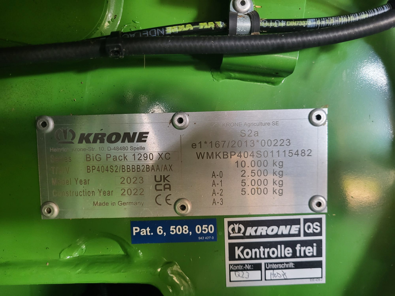 Krone 1290 HDP XC - Enfardadeira de fardos quadrados: foto 2 Krone 1290 HDP XC - Enfardadeira de fardos quadrados: foto 2