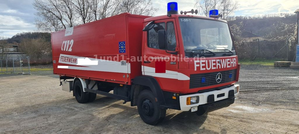 Mercedes-Benz 814 Feuerwehr GWG Edelstahl nur orig. 16.200km 814 Feuerwehr GWG Edelstahl nur orig. 16.200km - Carro de bombeiro: foto 4 Mercedes-Benz 814 Feuerwehr GWG Edelstahl nur orig. 16.200km 814 Feuerwehr GWG Edelstahl nur orig. 16.200km - Carro de bombeiro: foto 4