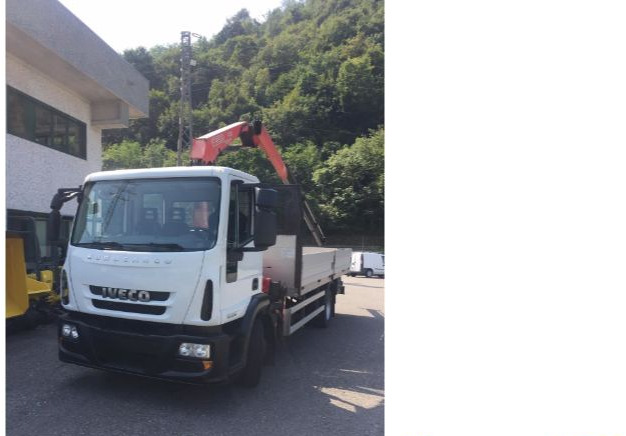 Iveco EUROCARGO ML120E18eurocargo 120e18 - Camião de caixa aberta/ Plataforma, Camião grua: foto 3 Iveco EUROCARGO ML120E18eurocargo 120e18 - Camião de caixa aberta/ Plataforma, Camião grua: foto 3