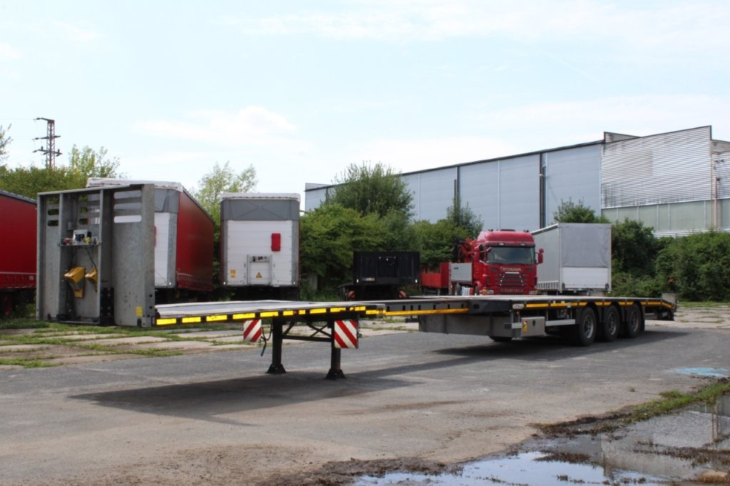 FAYMONVILLE MAX TRAILER MAX 200, ZVEDACÍ, ŘÍZENÁ NÁPRAVA - Semi-reboque plataforma/ Caixa aberta: foto 4 FAYMONVILLE MAX TRAILER MAX 200, ZVEDACÍ, ŘÍZENÁ NÁPRAVA - Semi-reboque plataforma/ Caixa aberta: foto 4