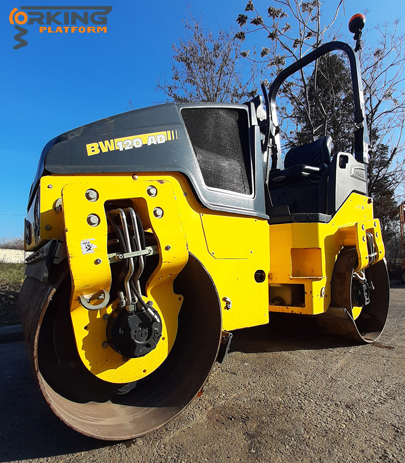 BOMAG BW 120 AD 5 - Compactador pequeno de asfalto: foto 3 BOMAG BW 120 AD 5 - Compactador pequeno de asfalto: foto 3