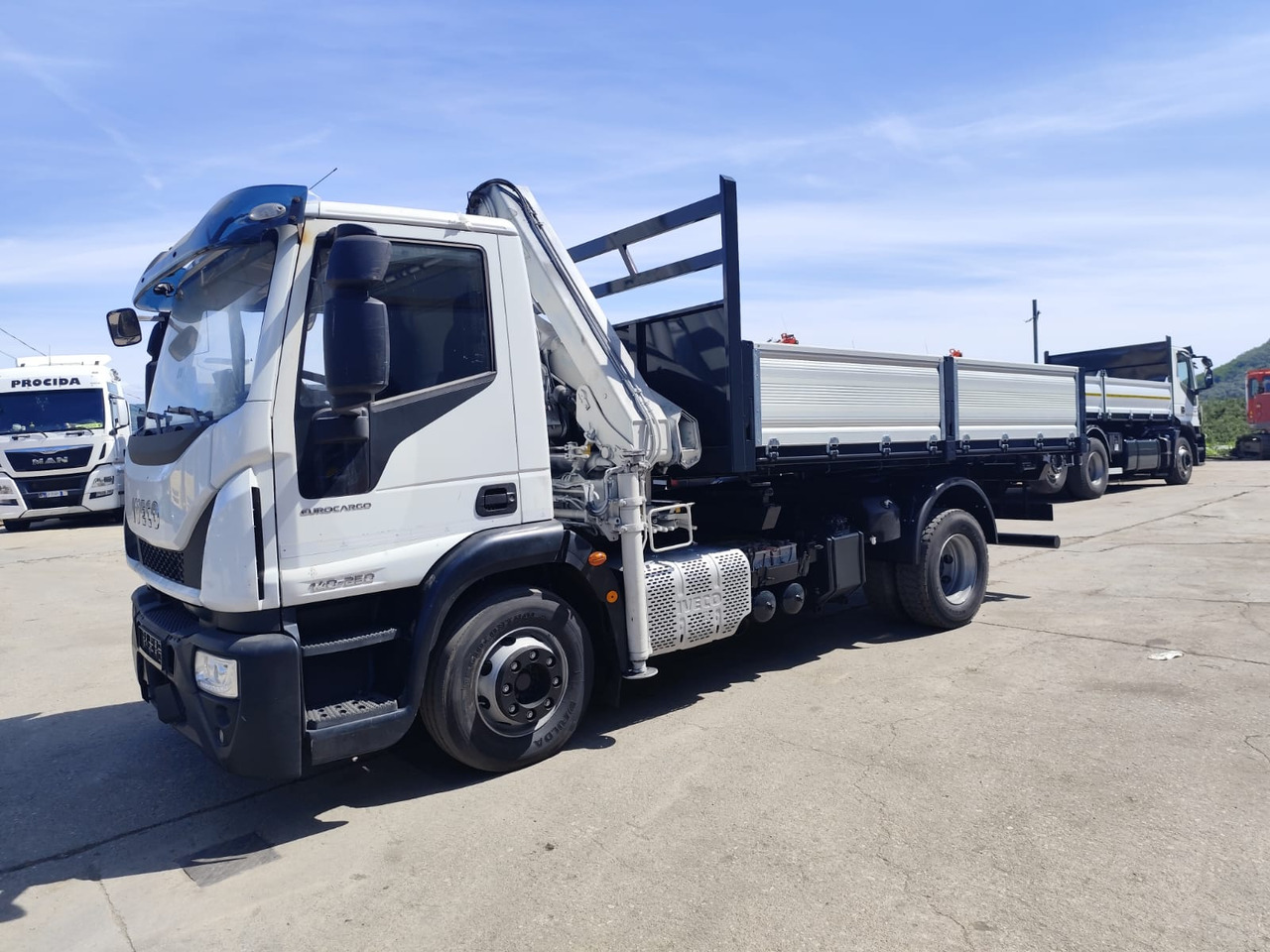 Camião basculante, Camião grua IVECO EUROCARGO 140-250: foto 20