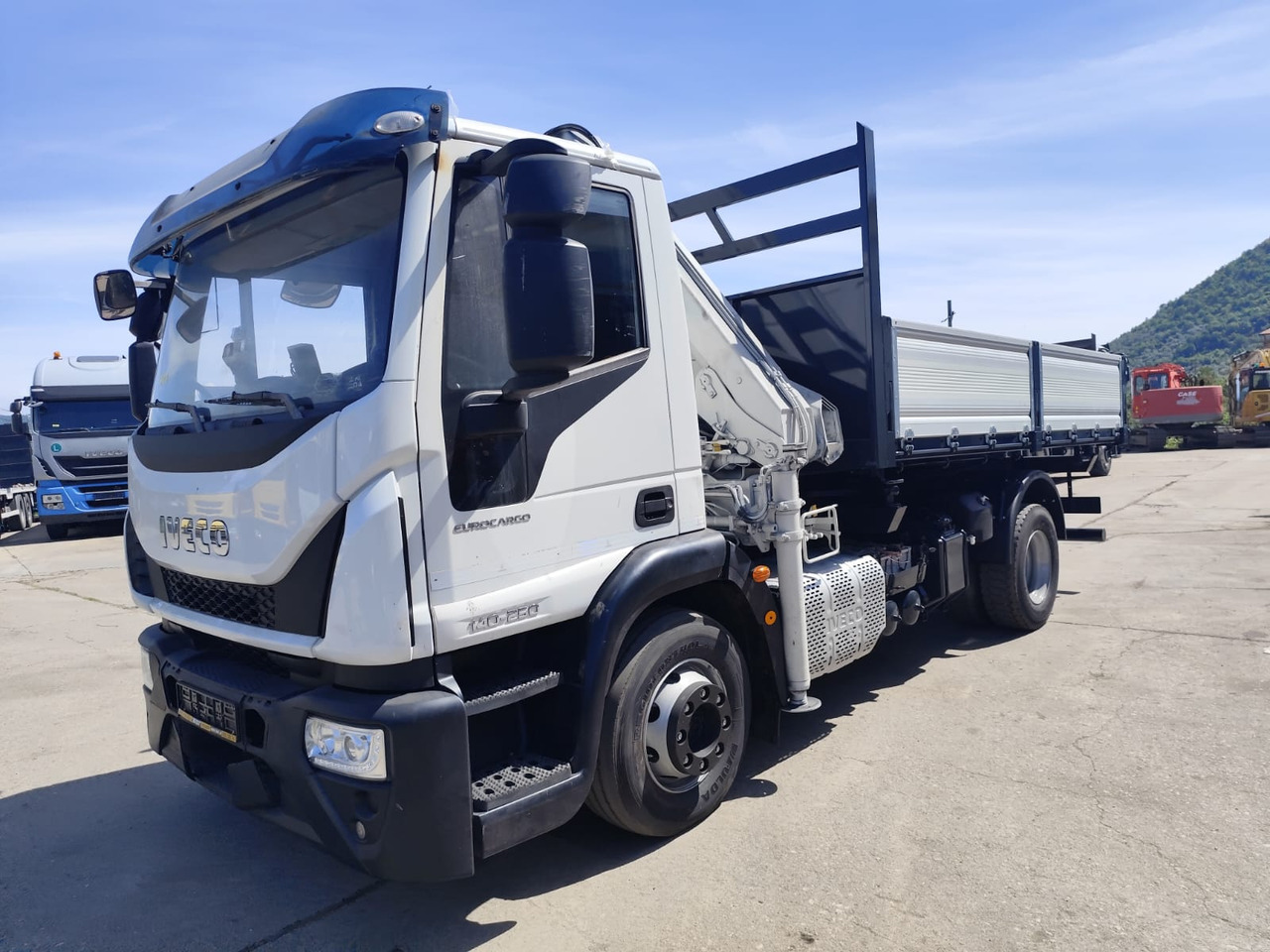 Camião basculante, Camião grua IVECO EUROCARGO 140-250: foto 19