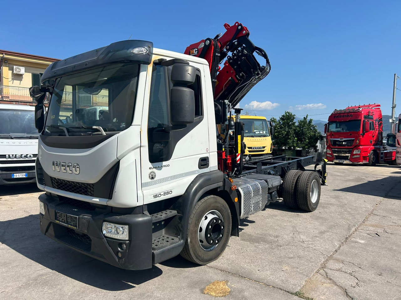 IVECO EUROCARGO 160-280 - Camião grua, Camião grua: foto 1 IVECO EUROCARGO 160-280 - Camião grua, Camião grua: foto 1