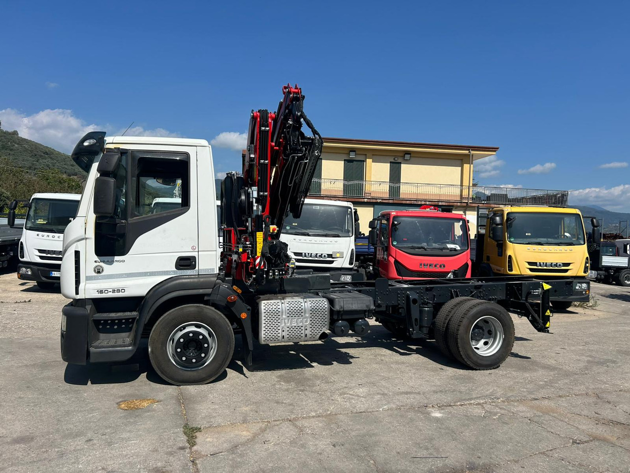 IVECO EUROCARGO 160-280 - Camião grua, Camião grua: foto 3 IVECO EUROCARGO 160-280 - Camião grua, Camião grua: foto 3