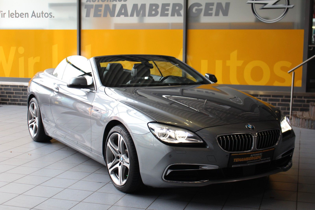 Cabrio BMW 640d xDrive Cabrio Leder Memory Kamera H&K: foto 7