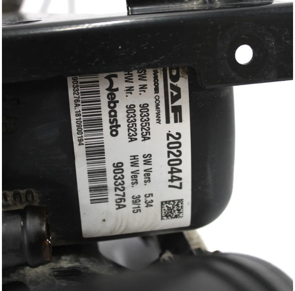 DAF XF106 Webasto 2020447 - Ventilador do habitáculo por Camião: foto 3 DAF XF106 Webasto 2020447 - Ventilador do habitáculo por Camião: foto 3