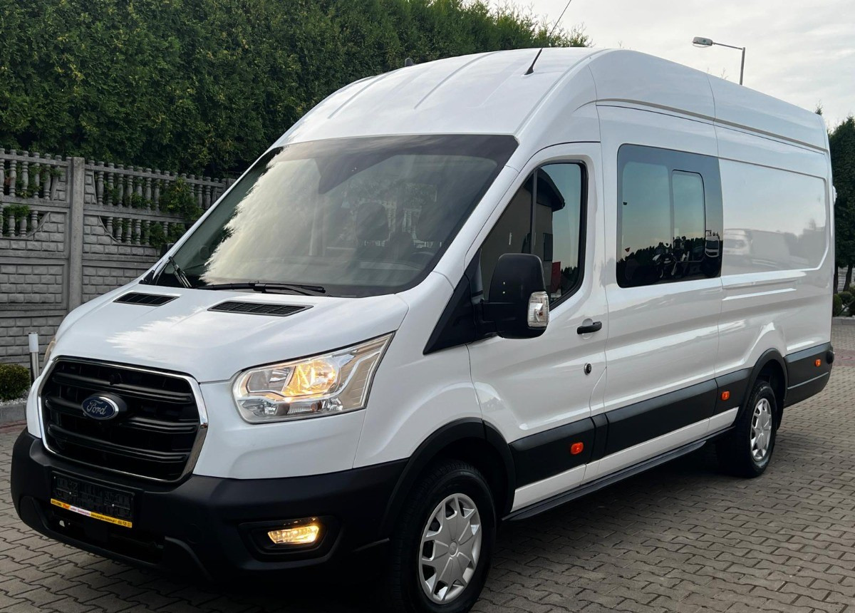 Ford Tramsit Max Doka 6- osobowy Stan jak Nowy Maxi Salon Polska - Carrinha cabine dupla: foto 4 Ford Tramsit Max Doka 6- osobowy Stan jak Nowy Maxi Salon Polska - Carrinha cabine dupla: foto 4
