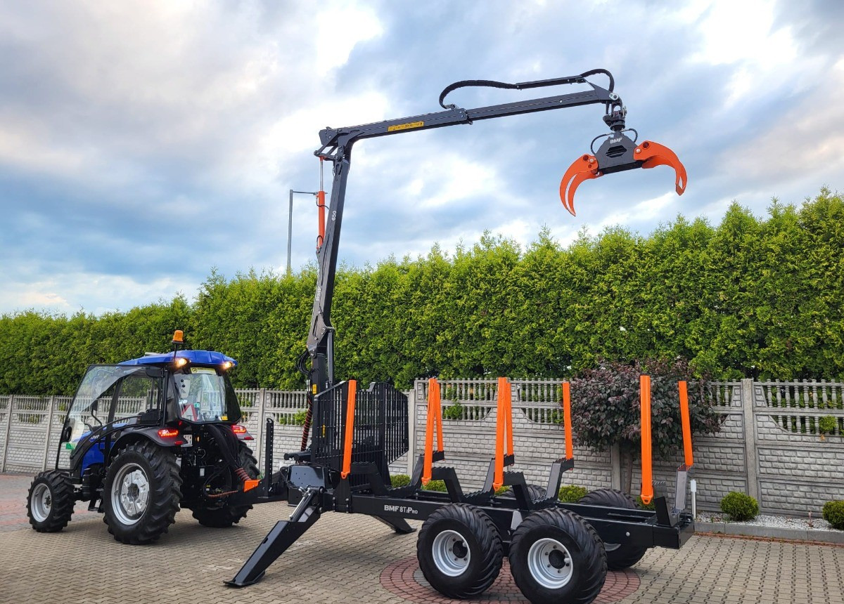 Harvester novo LOVOL Zestaw Traktor LOVOL M755 Przyczepa do drewna BMF 8TPro Stan Nowy Fabryczny: foto 13