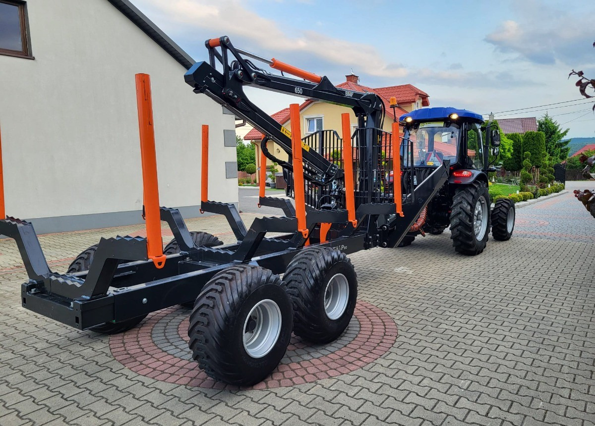 Harvester novo LOVOL Zestaw Traktor LOVOL M755 Przyczepa do drewna BMF 8TPro Stan Nowy Fabryczny: foto 9