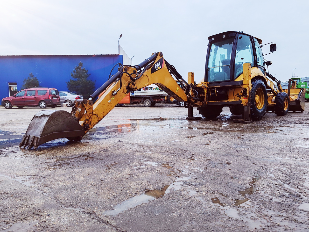Retroescavadeira CATERPILLAR 428E: foto 9