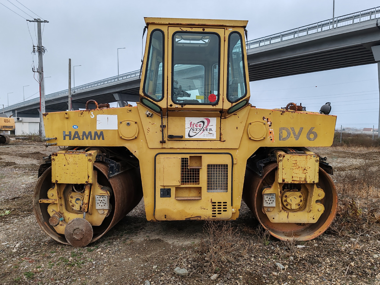 Hamm DV6 - Compactador de asfalto: foto 4 Hamm DV6 - Compactador de asfalto: foto 4