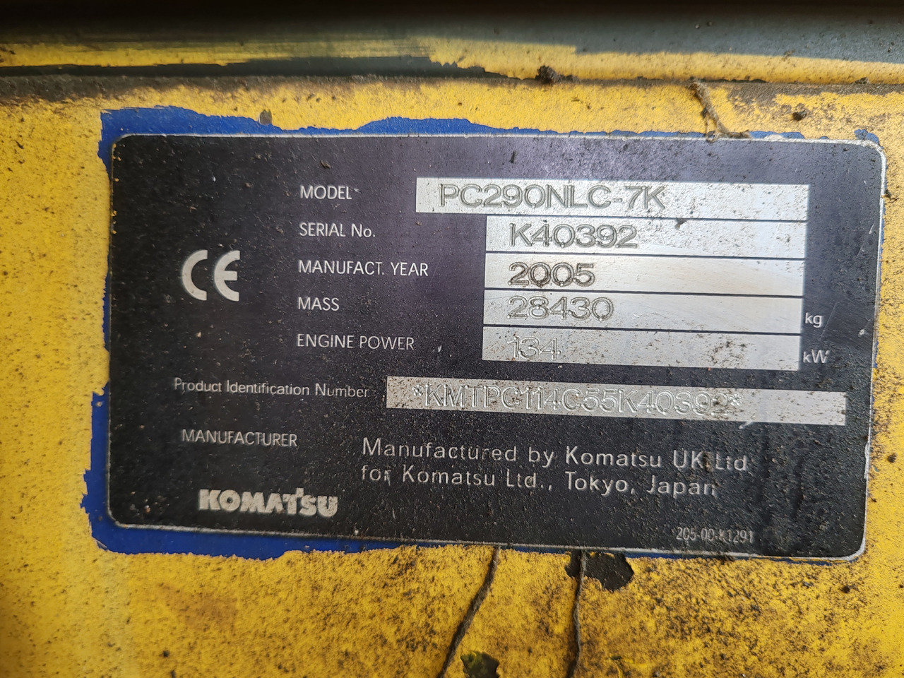 Leasing de Komatsu PC290NLC-7K Komatsu PC290NLC-7K: foto 7
