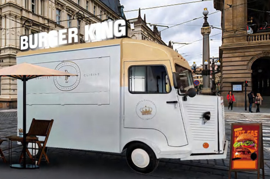 Deli Star Trailer Retro Frenchie HR 5020 Electric - EU standards - Roulote bar: foto 1 Deli Star Trailer Retro Frenchie HR 5020 Electric - EU standards - Roulote bar: foto 1